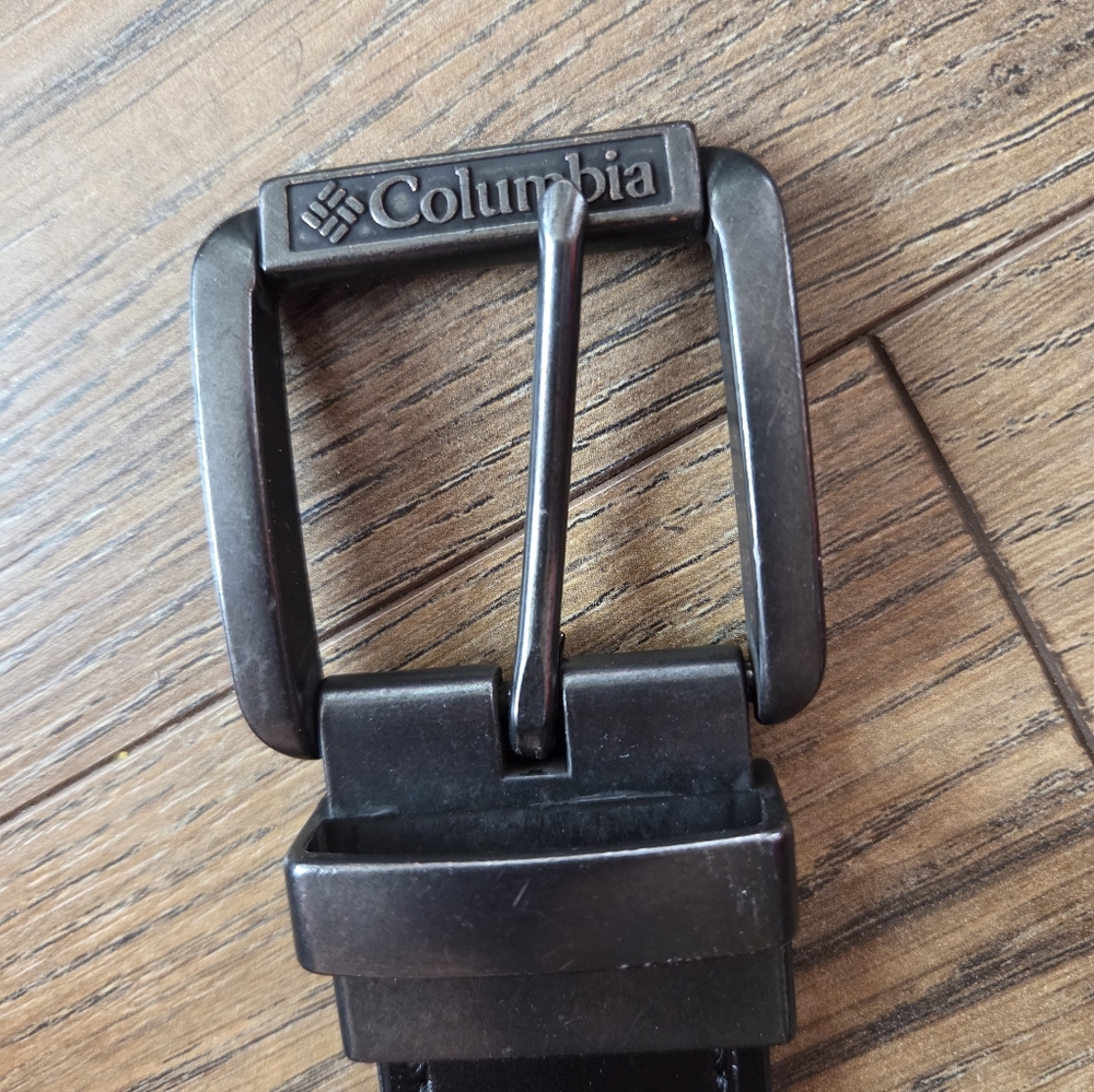 Columbia Mens Reversible Leather Belt